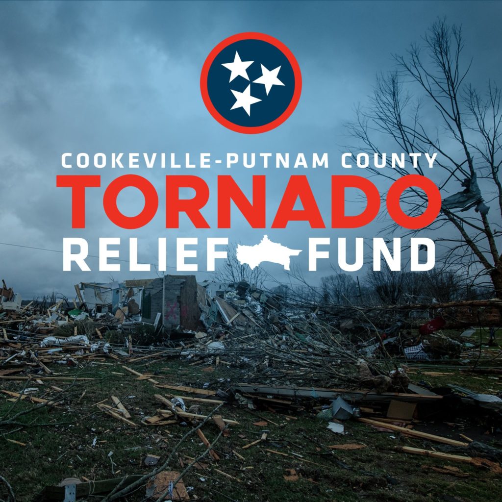 Cookeville Putnam County Tornado Relief Fund